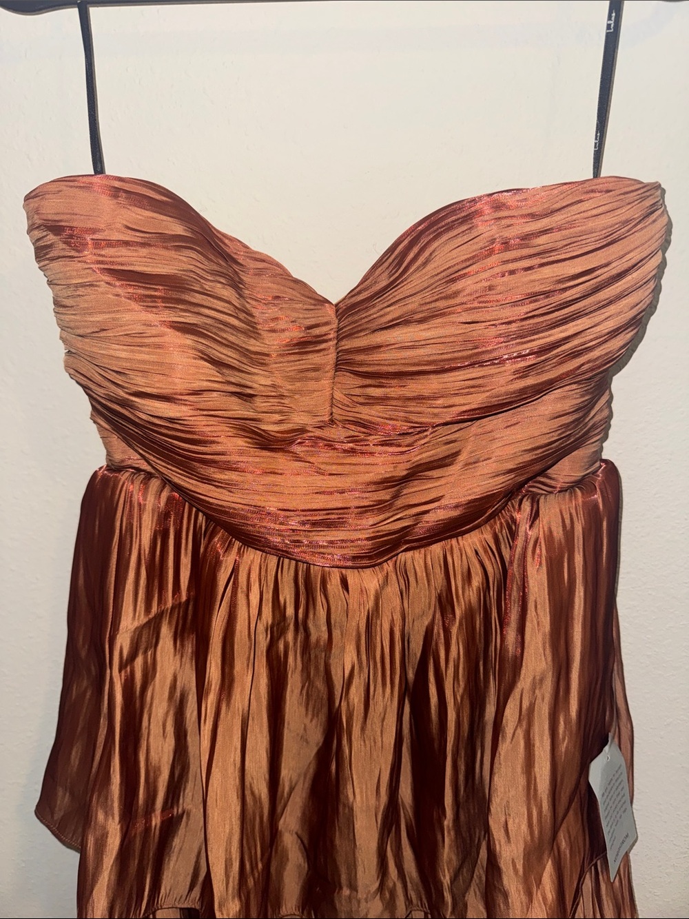 NWT Lulus Bella Strapless Tiered
Gown Sz Small - Picture 6 of 12